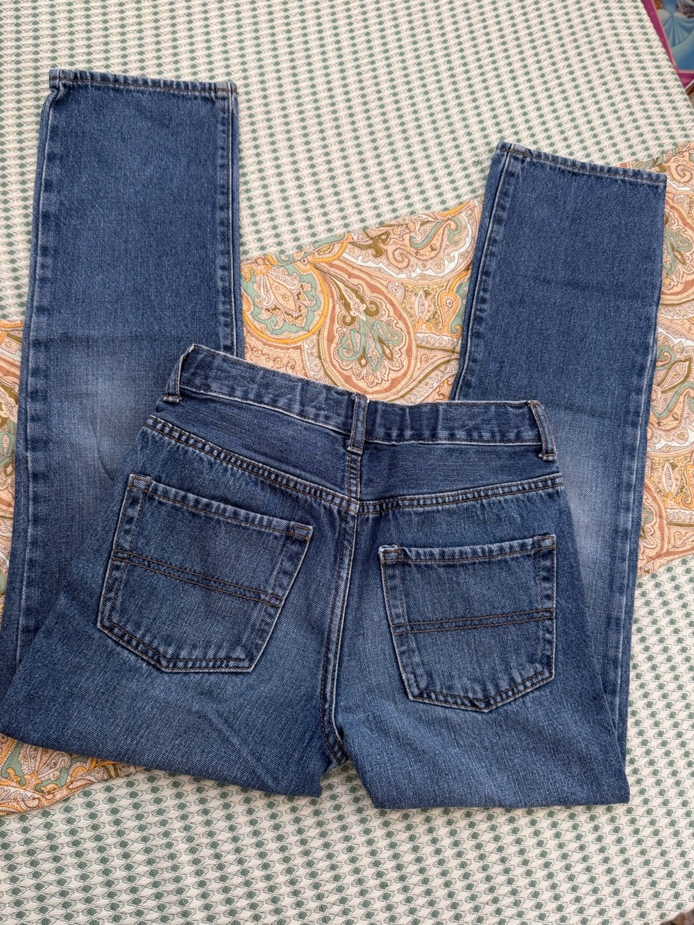 Place Boys Straight Blue Jeans Size 10 Cotton 100%